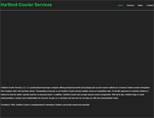 Tablet Screenshot of hartfordcourierservices.com